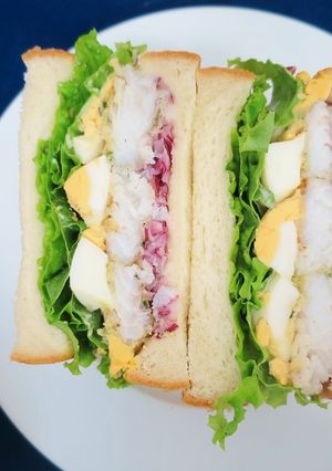 タラのボリュームサンド-レシピのメイン写真