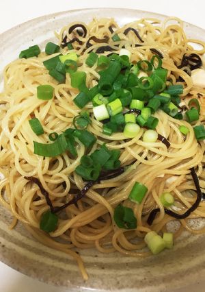 ササミとしそ昆布のパスタ-レシピのメイン写真