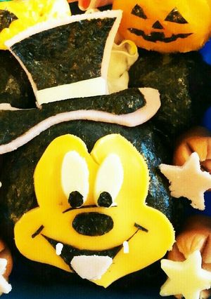 キャラ弁☆ミッキー☆ハロウィン-レシピのメイン写真