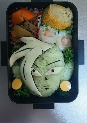 キャラ弁⭐ﾄﾞﾗｺﾞﾝﾎﾞｰﾙのｻﾞﾏｽ-レシピのメイン写真