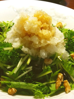 水菜・大根のサラダ-レシピのメイン写真