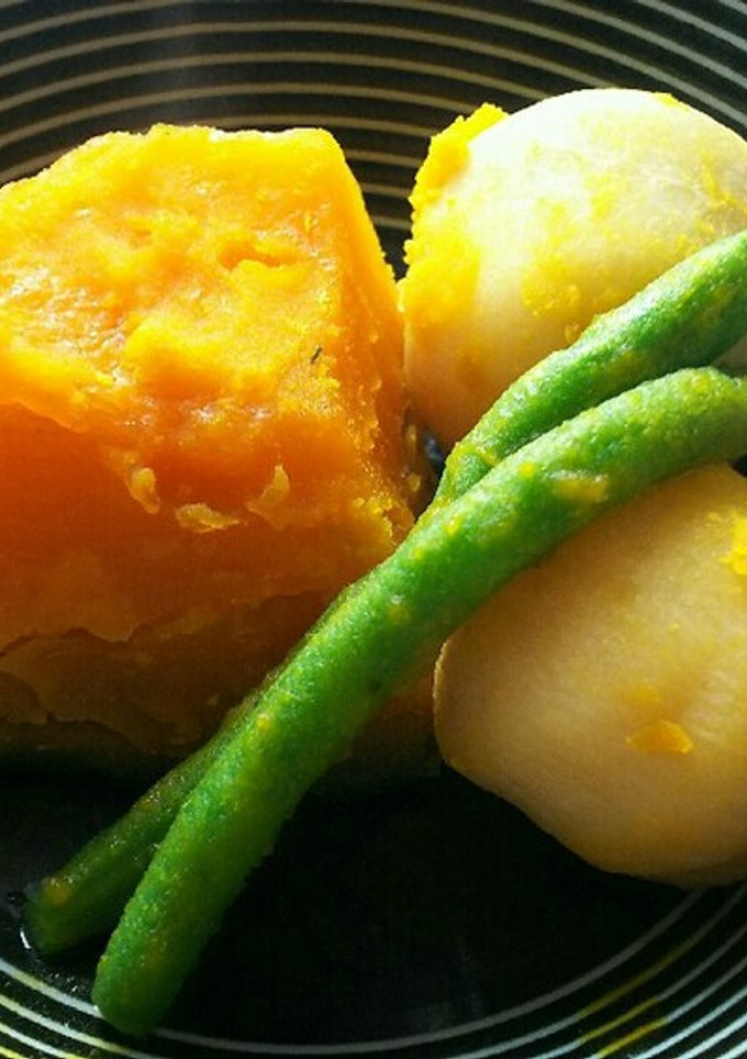 あごだしでかぼちゃと里芋の含め煮-レシピのメイン写真