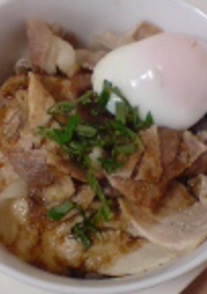 豚丼☆とろろかけ-レシピのメイン写真