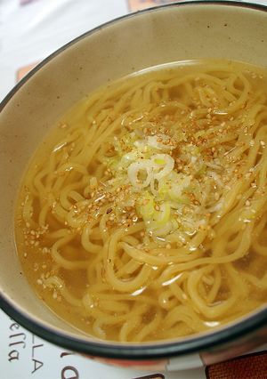 これ以上簡単に作れない塩ラーメン-レシピのメイン写真