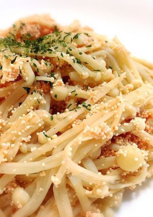 レンジのみで簡単♪明太エノキバター-レシピのメイン写真