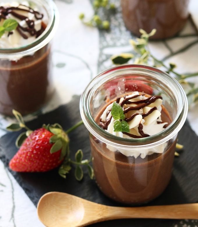 冷やすだけ 濃厚チョコレートプリン by アンジェ公式キッチン