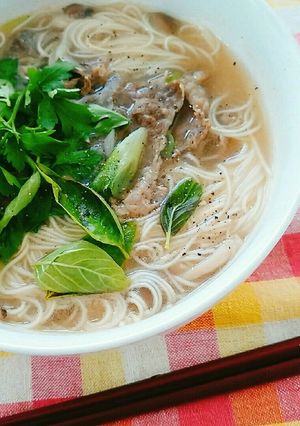 まるでフォー⭐牛肉にゅうめん-レシピのメイン写真