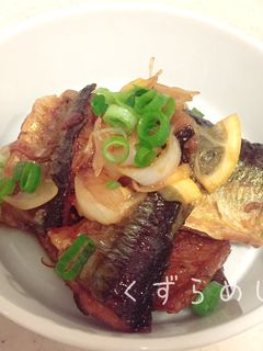 さんまのレモン和え♡-レシピのメイン写真