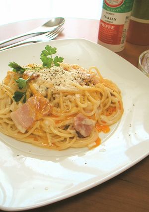 ＊ブルーチーズ＊カルボナーラ-レシピのメイン写真