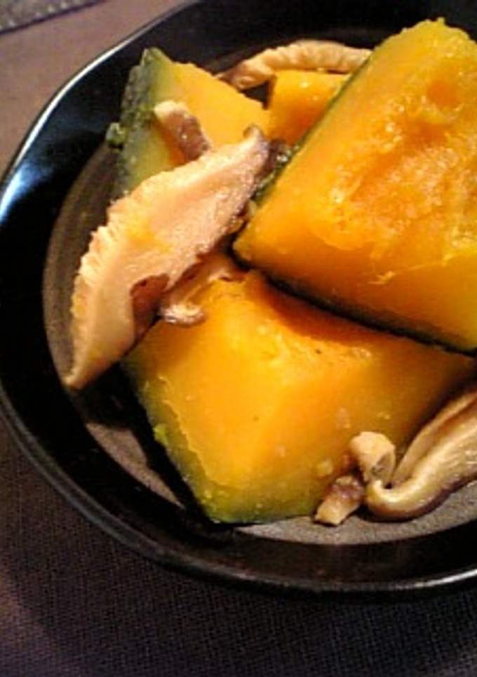 干し椎茸と南瓜の柚子胡椒煮-レシピのメイン写真