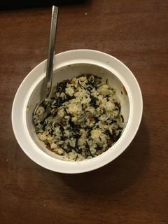 ひじきの煮物リメイク 即席!ひじき ご飯-レシピのメイン写真