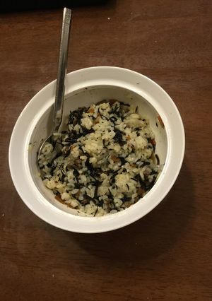 ひじきの煮物リメイク　即席！ひじき ご飯-レシピのメイン写真