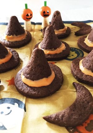 ハロウィン♪音鳴る♪魔女の帽子クッキー★-レシピのメイン写真