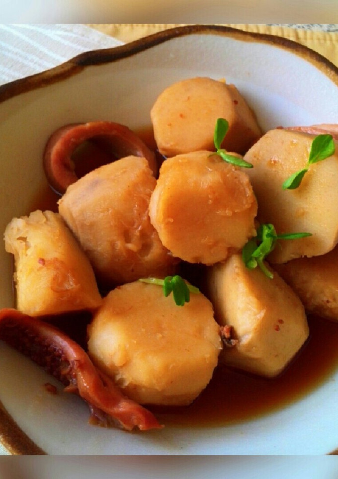イカの缶詰と里芋の煮っころがし-レシピのメイン写真