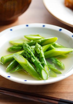 アスパラガスのだし煮-レシピのメイン写真