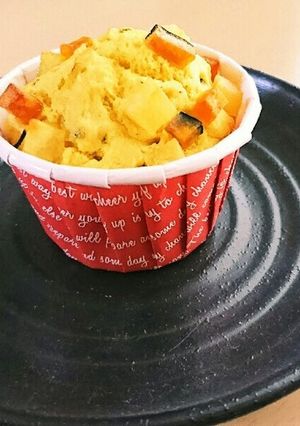 カボチャとサツマイモのふわふわマフィン-レシピのメイン写真