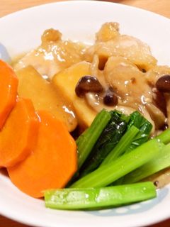 厚揚げ・鶏の治部煮風-レシピのメイン写真