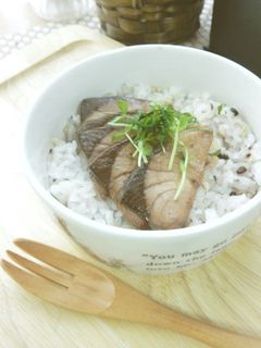 あごだしつゆdeぶりごはん♪-レシピのメイン写真