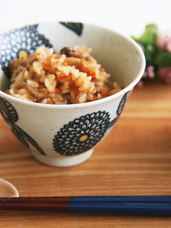 鶏と牛蒡の炊き込みご飯☆-レシピのメイン写真