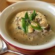 牛肉としめじの茶巾卵スープ♡