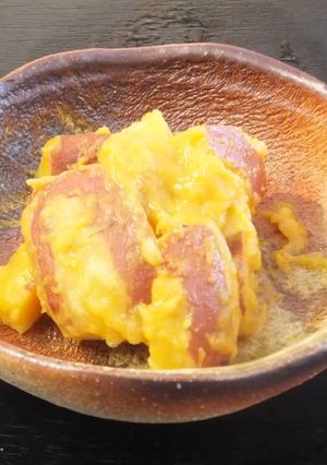 さつま芋の柿みかん煮-レシピのメイン写真