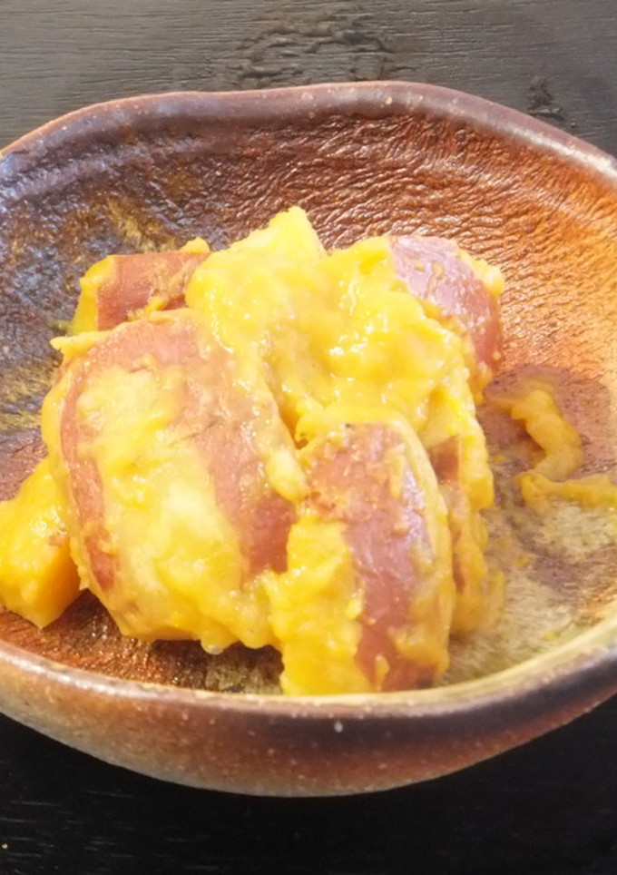 さつま芋の柿みかん煮-レシピのメイン写真