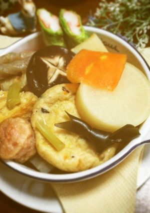 煮込むだけ☆ダシ昆布から手作りおでん-レシピのメイン写真