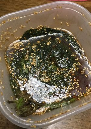 エゴマのしょうゆ漬け-レシピのメイン写真