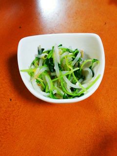 モヤシと豆苗の塩麹あえ-レシピのメイン写真