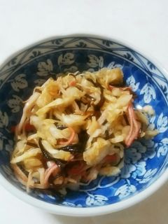 キャベツで塩コンブ-レシピのメイン写真