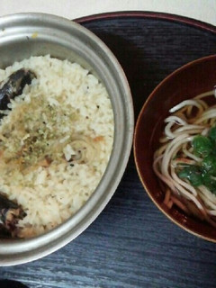 サンマ粥と蕎麦(血管ダイエット食963)-レシピのメイン写真
