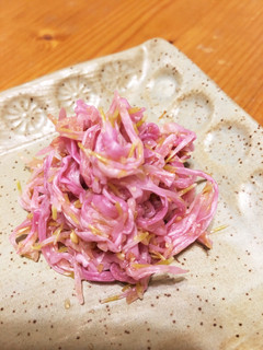 食用菊(もってのほか)の酢のもの-レシピのメイン写真