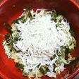 青じそが香る簡単しらす丼