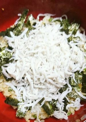 青じそが香る簡単しらす丼-レシピのメイン写真