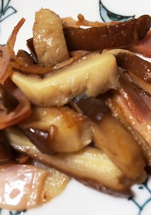 簡単しいたけとベーコンのバター醤油炒め-レシピのメイン写真
