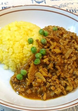 時短簡単節約☆健康&美容キーマカレー♪-レシピのメイン写真