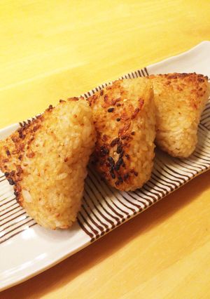 あごだしつゆで☆簡単うまうま焼きおにぎり-レシピのメイン写真
