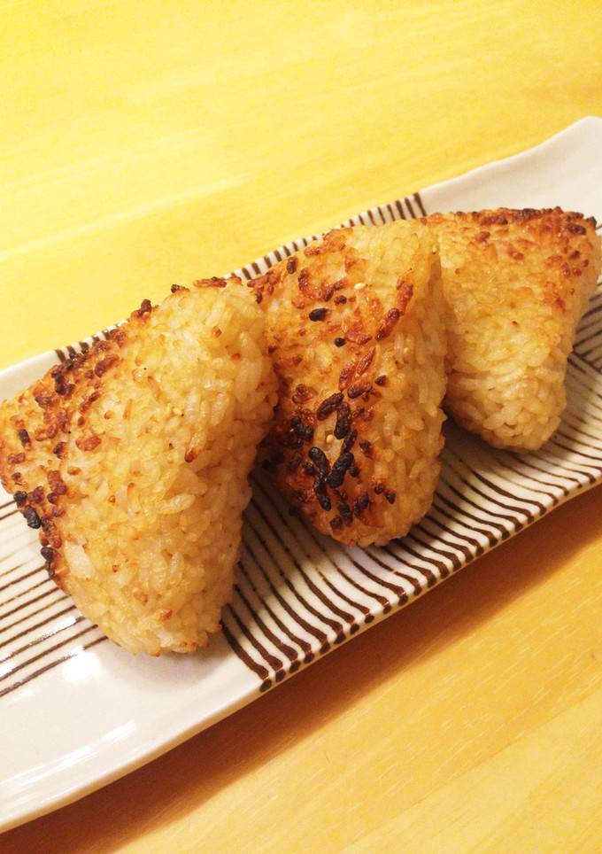 あごだしつゆで☆簡単うまうま焼きおにぎり-レシピのメイン写真
