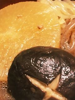 大根の煮物+シラタキ+コンニャク+挽肉-レシピのメイン写真