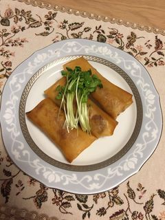 もやしたっぷりシャキシャキ春巻き-レシピのメイン写真
