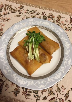 もやしたっぷりシャキシャキ春巻き-レシピのメイン写真