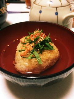 焼きおにぎり茶漬け♪家飲みの〆、小腹に♪-レシピのメイン写真