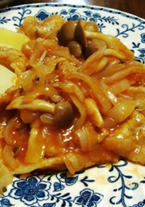 薄切りのお肉でも★ポークチョップ・・・?-レシピのメイン写真