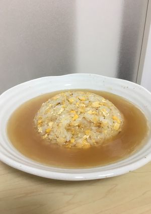柚子チャーハンの柚子ポンあんかけ-レシピのメイン写真