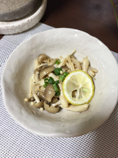 【簡単5分で常備菜】きのこのバタポン炒め-レシピのメイン写真