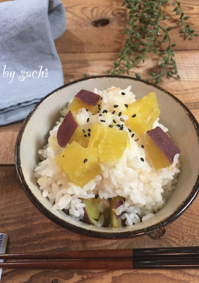さつまいもの炊き込みご飯-レシピのメイン写真