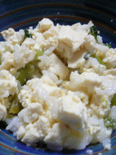 小松菜豆腐ご飯-レシピのメイン写真