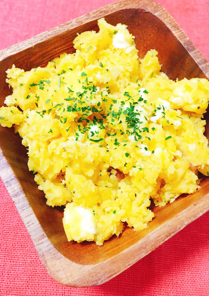さつまいもとクリームチーズのサラダ風-レシピのメイン写真