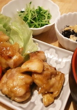 子供がおかわり！味噌はちみつ照焼きチキン-レシピのメイン写真
