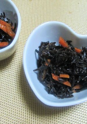 ひじきの煮物～ココナッツジンジャー風味～-レシピのメイン写真